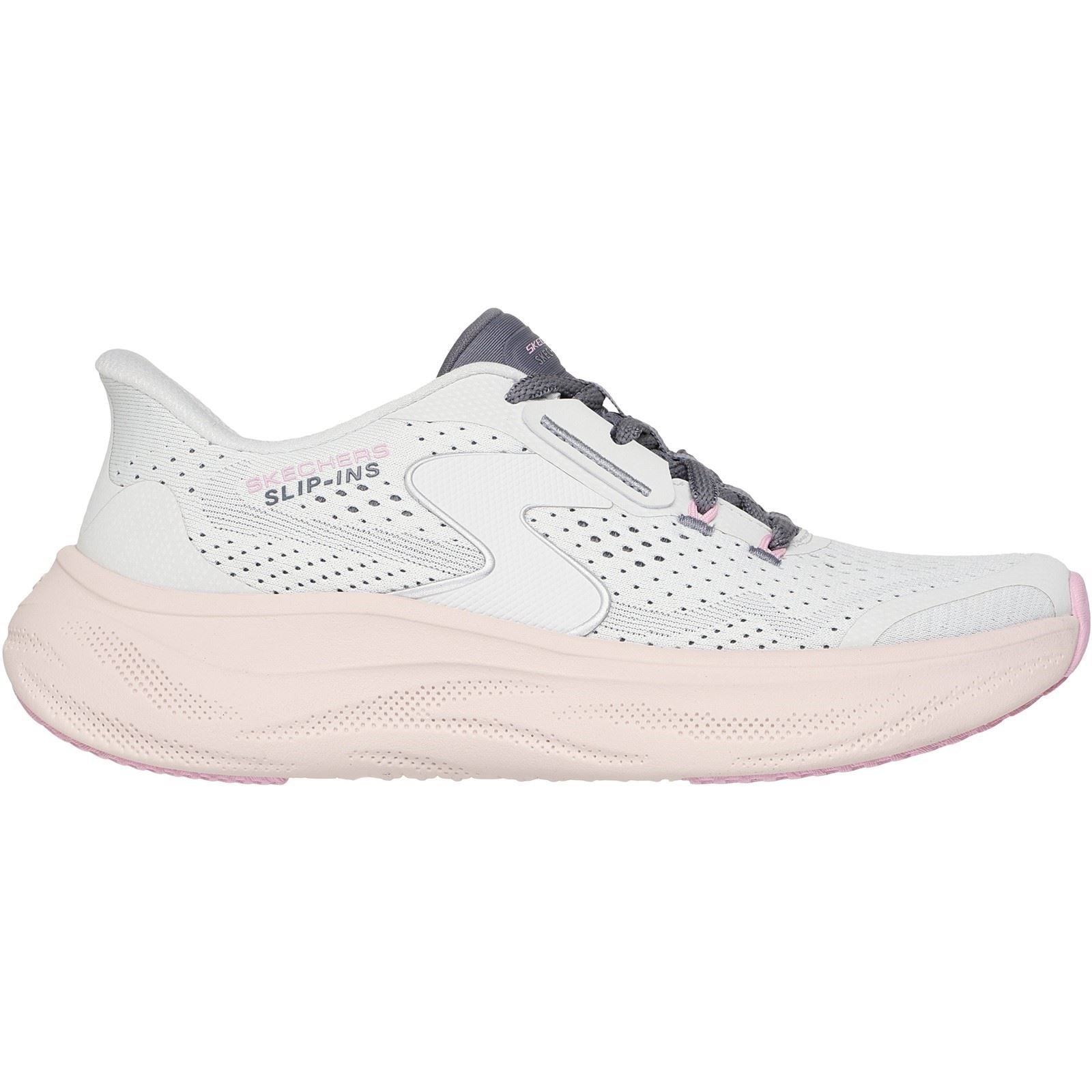 Skechers Skech Cloud Plush Horizon Synthetic Women's White/Multi Trainers