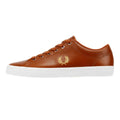 Fred Perry Baseline Leather Men's Tan/Champagne Trainers