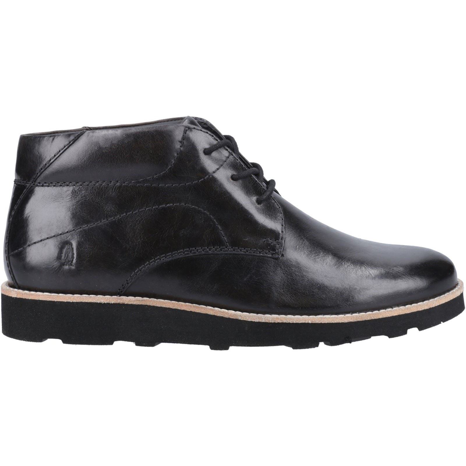 Hush Puppies Kennedy Leather Men's Black Boots