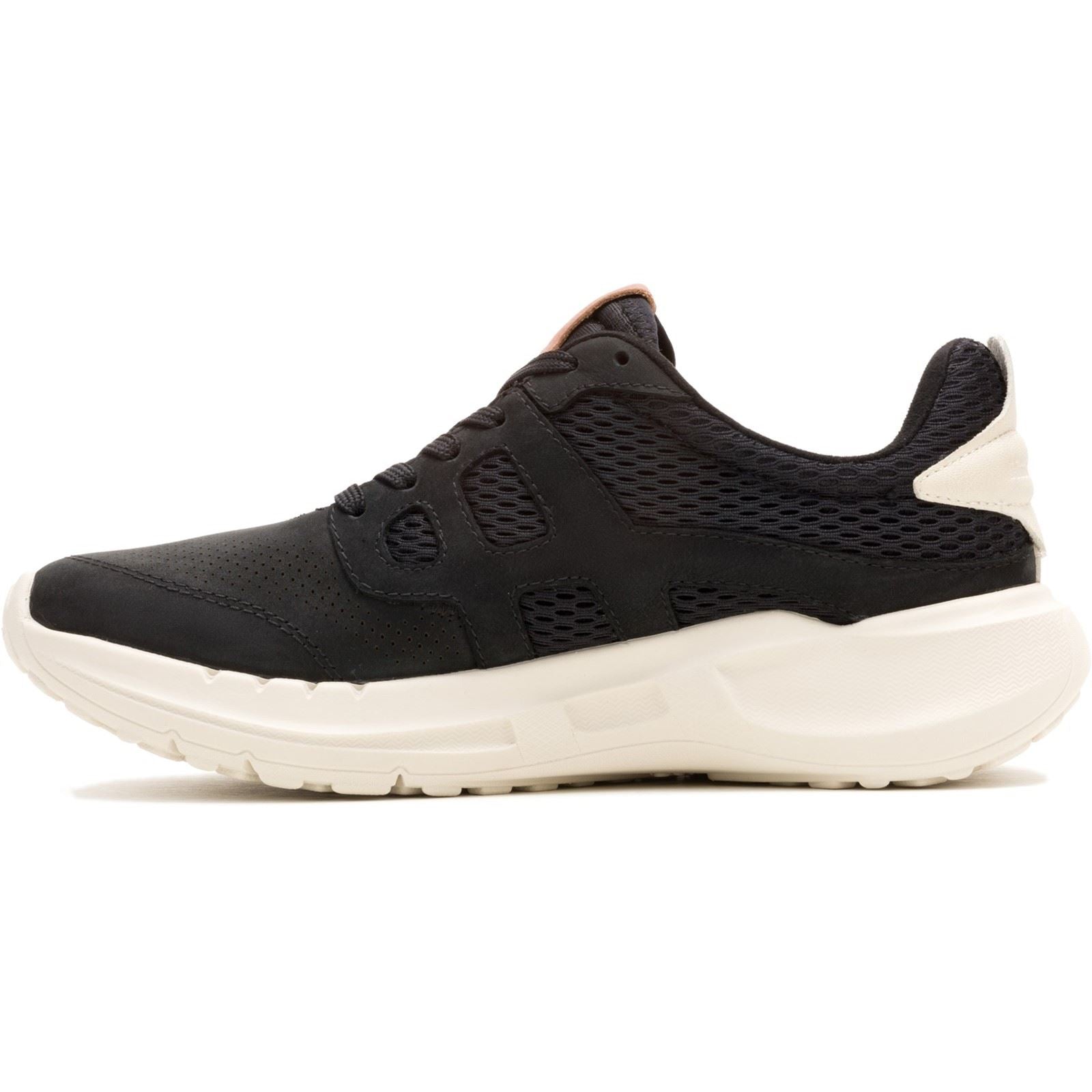 Hush Puppies Seventy8 Runner Suede Women's Black Trainers