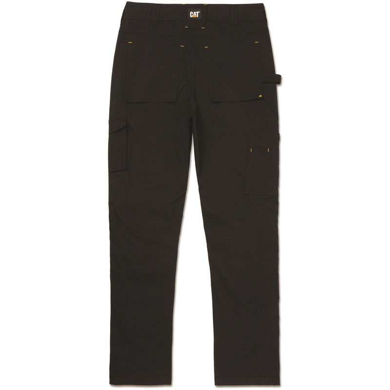 Caterpillar Nexus Knee Pocket Stretch Cotton Men's Black Outdoor Trousers