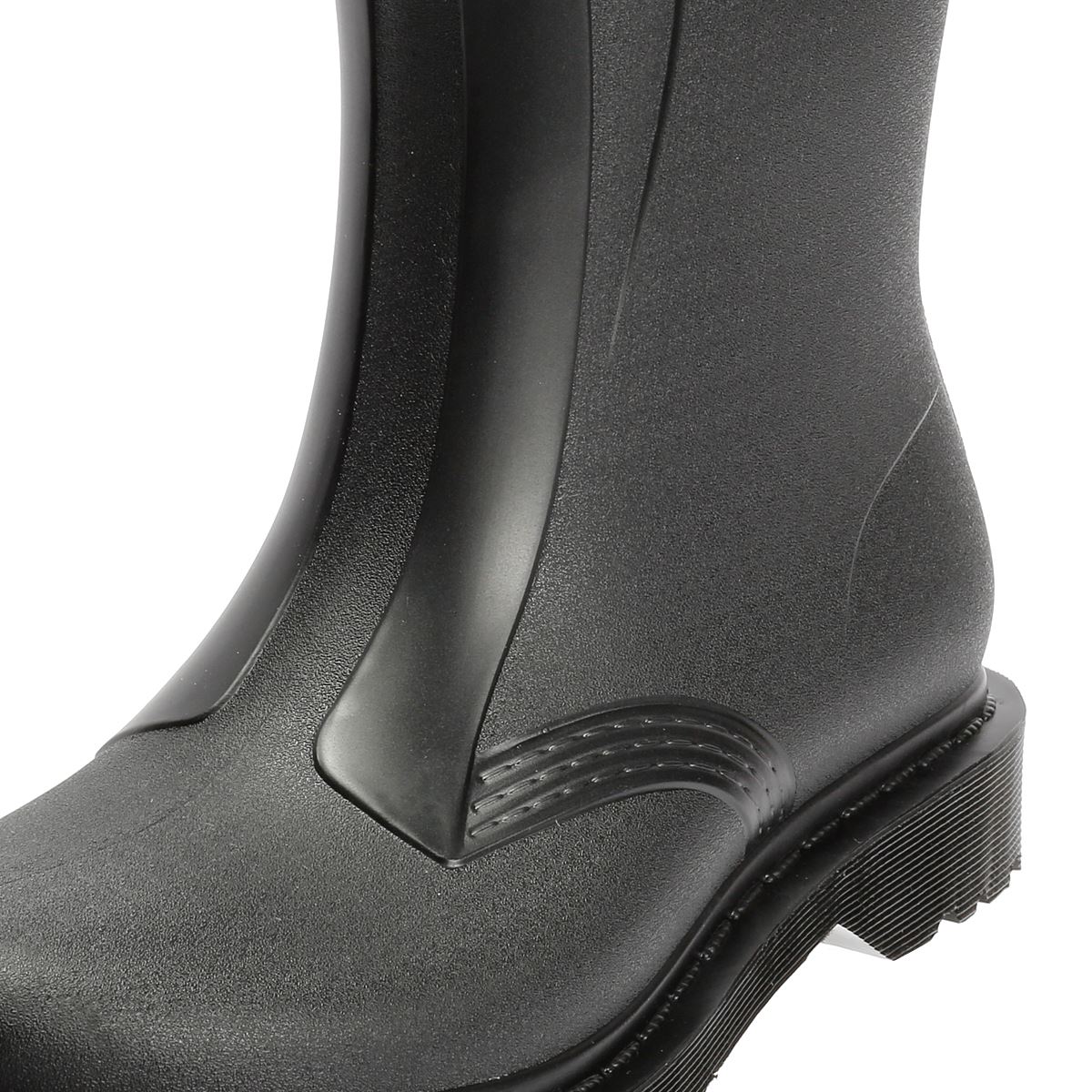 Dr. Martens 1460 Rain Pull On Black Boots