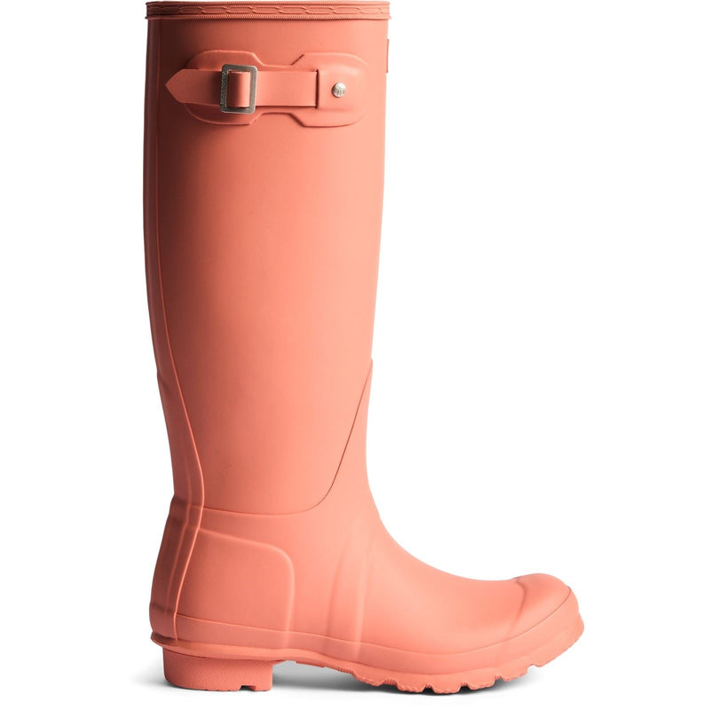 Hunter Original Tall Boot Rubber Women's Terracotta Wellington Boots
