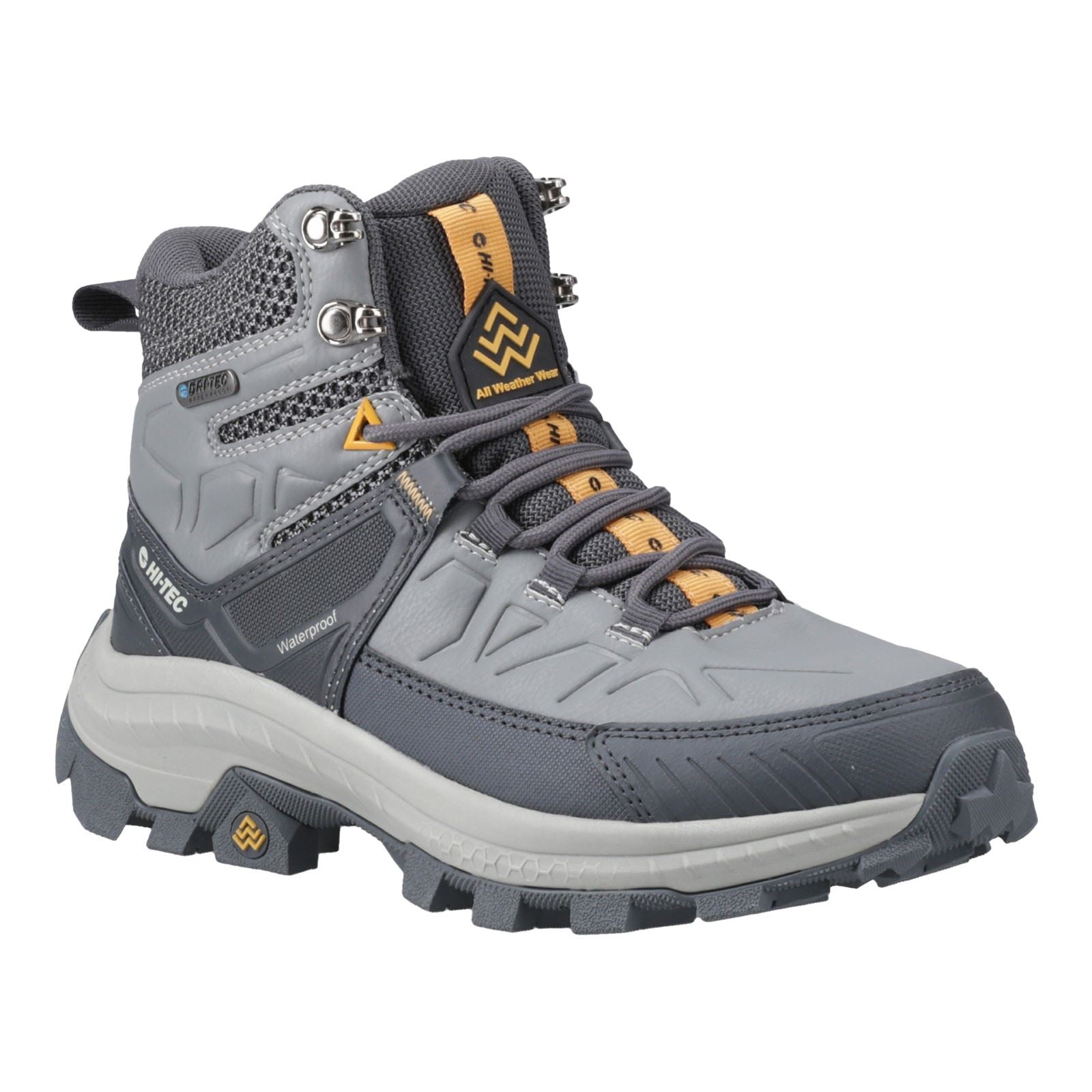 Hi-Tec Rainier Synthetic Women's Cool Grey Hiking Boots