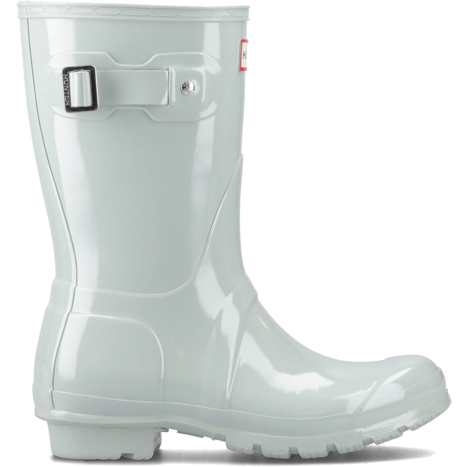Hunter Original Short Rubber Women's Sea Foam Wellington Boots