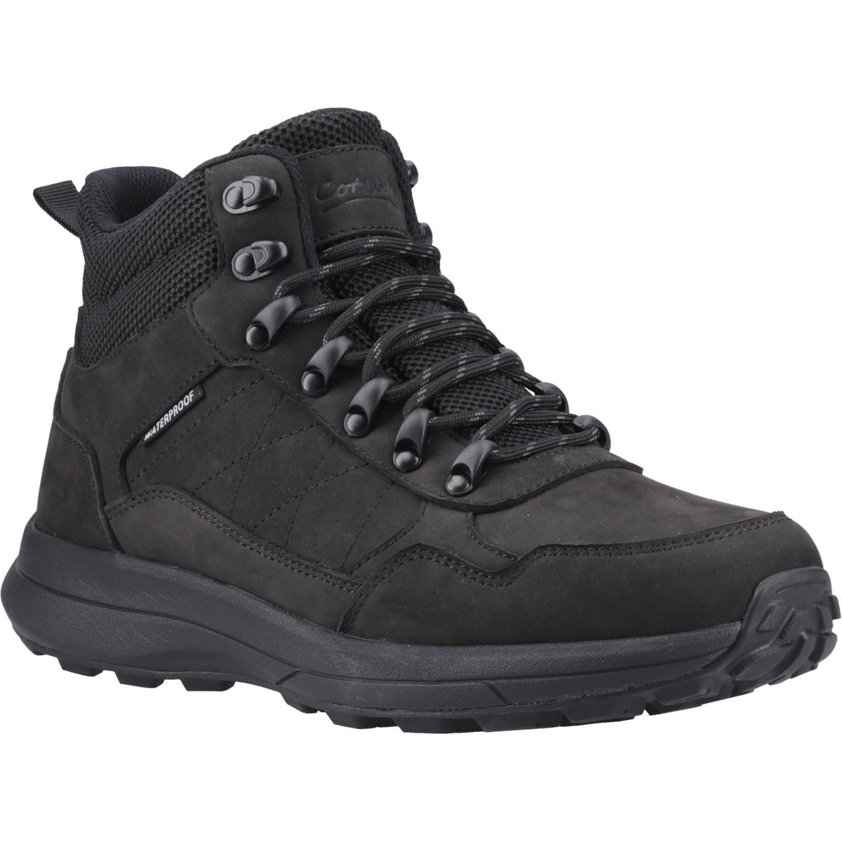 Cotswold Oddington Nubuck Men's Black Hiking Boots