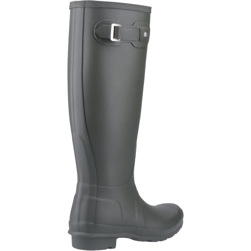 Hunter Original Tall Rubber Women's Dark Olive Wellington Boots
