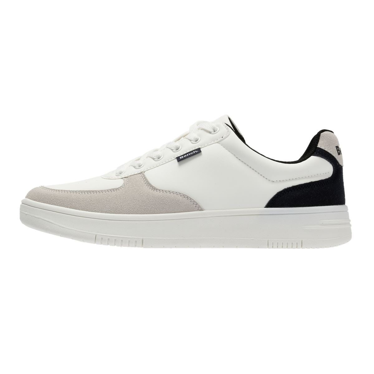 Bench Grainger Men's White/Grey Trainers