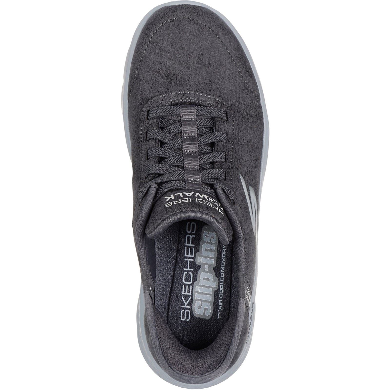 Skechers Go Walk Flex Mali Textile Women's Charcoal Trainers