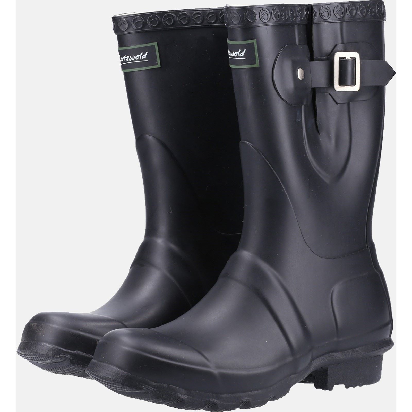 Cotswold Windsor Rubber Women's Black Wellington Boots