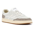 Pompeii Elan Leather Men's Ecru/Taupe Trainers