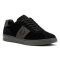 Fred Perry B4 Men's Black/Anchor Grey Trainers