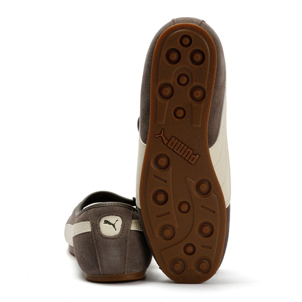 Puma Tacklette Suede Women's Matte Bronze/Alpine Snow Shoes