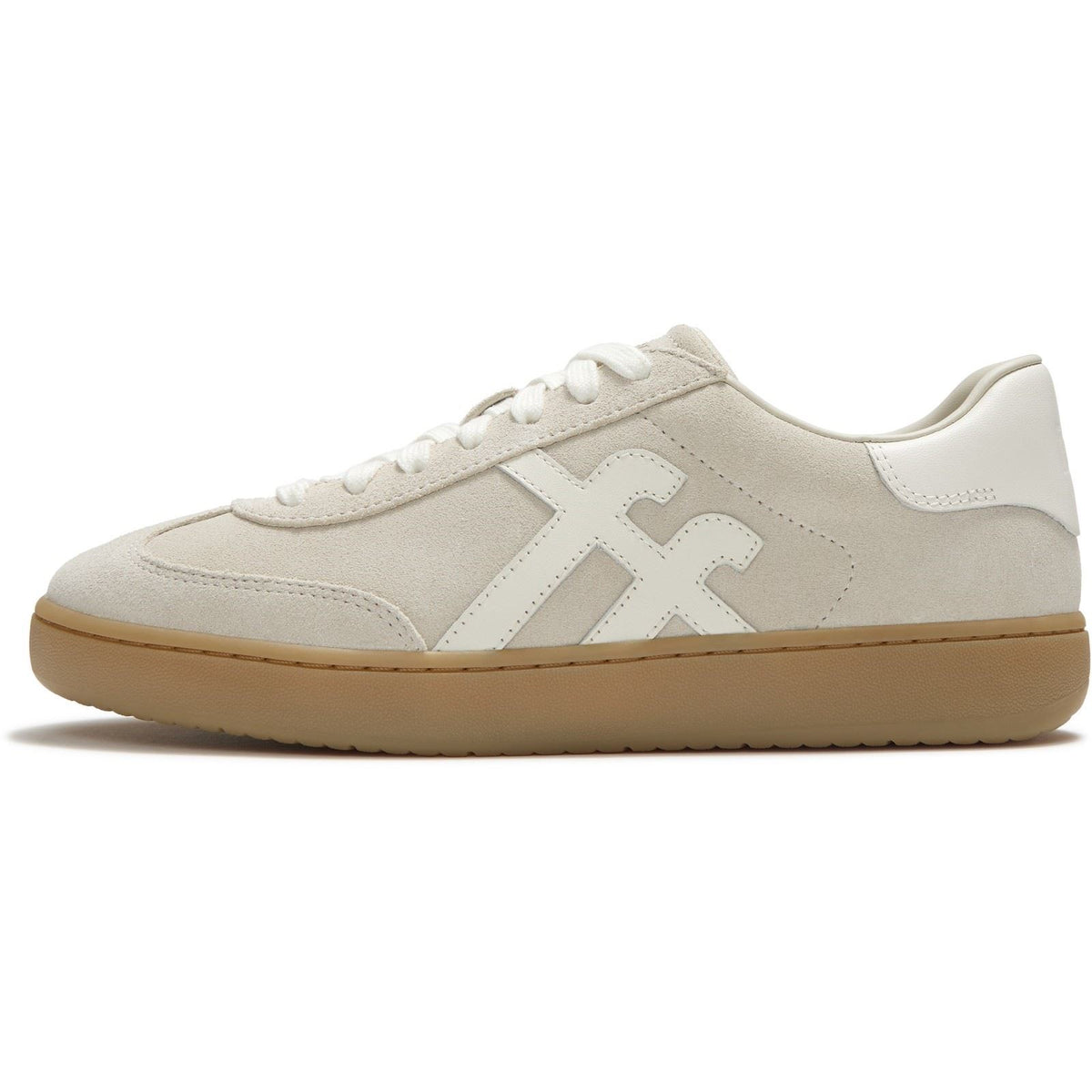 Fitflop The Dash T-Toe Suede Women's Hazy Taupe/Cream Trainers