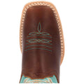 Durango Lady Rebel Pro Leather Women's Bay Brown/Arctic Blue Boots