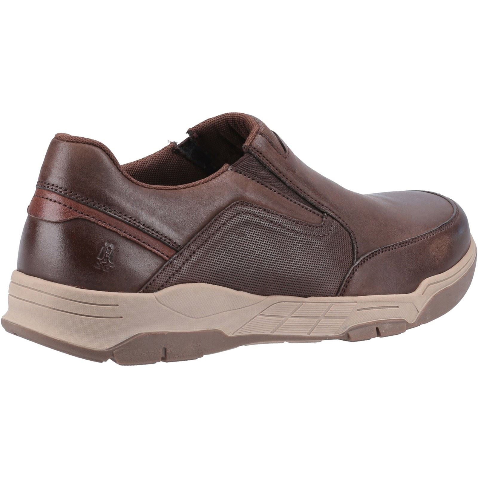 Hush Puppies Fletcher Leather Men's Coffee Loafers