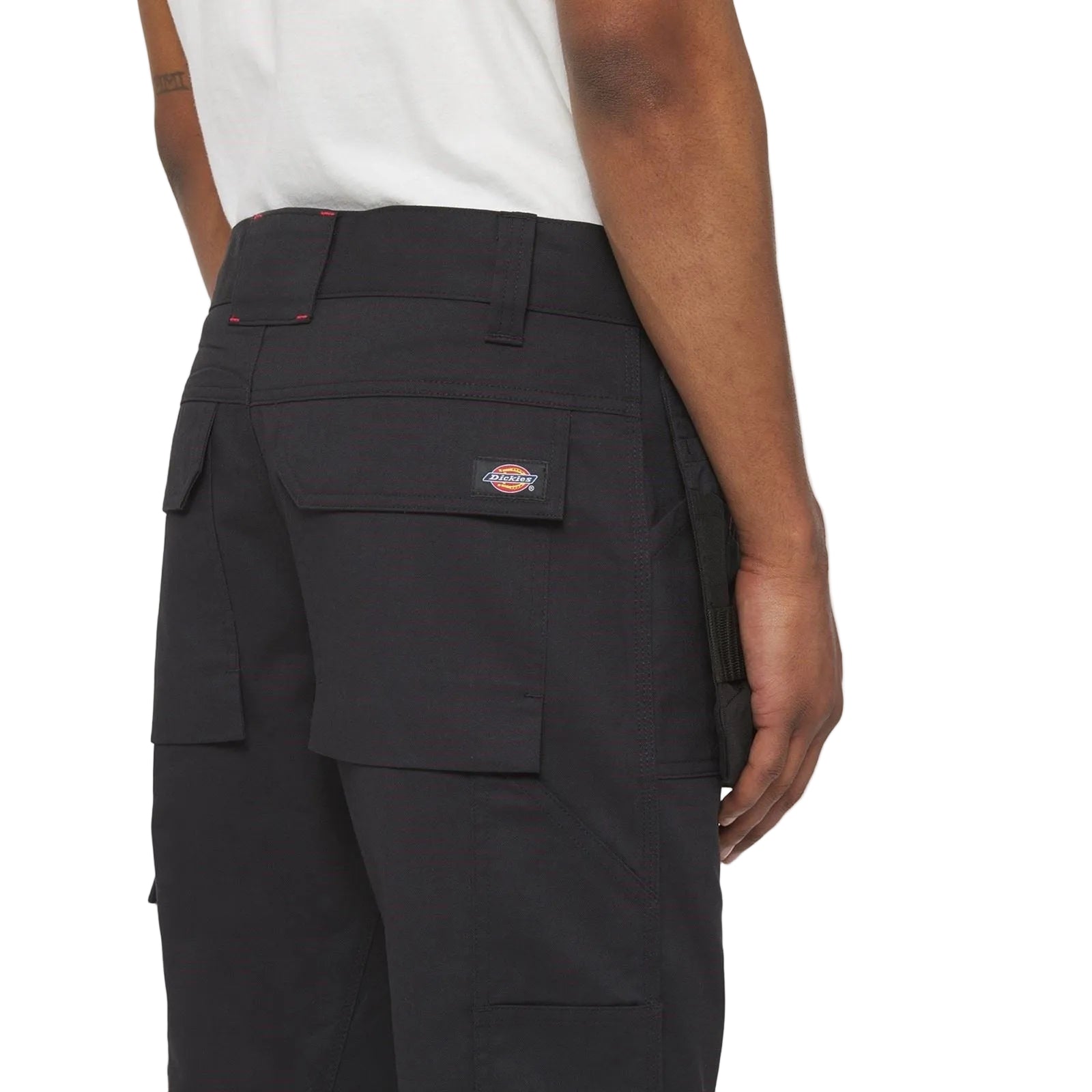 Dickies Multi Pocket Utility Synthetic Men's Black Work Trousers