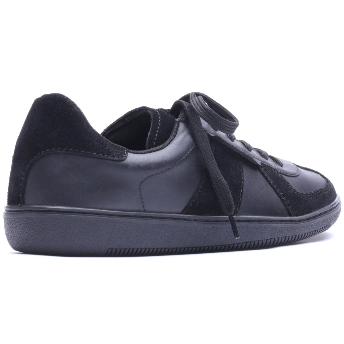 Base London Tommo Leather Men's Black Trainers