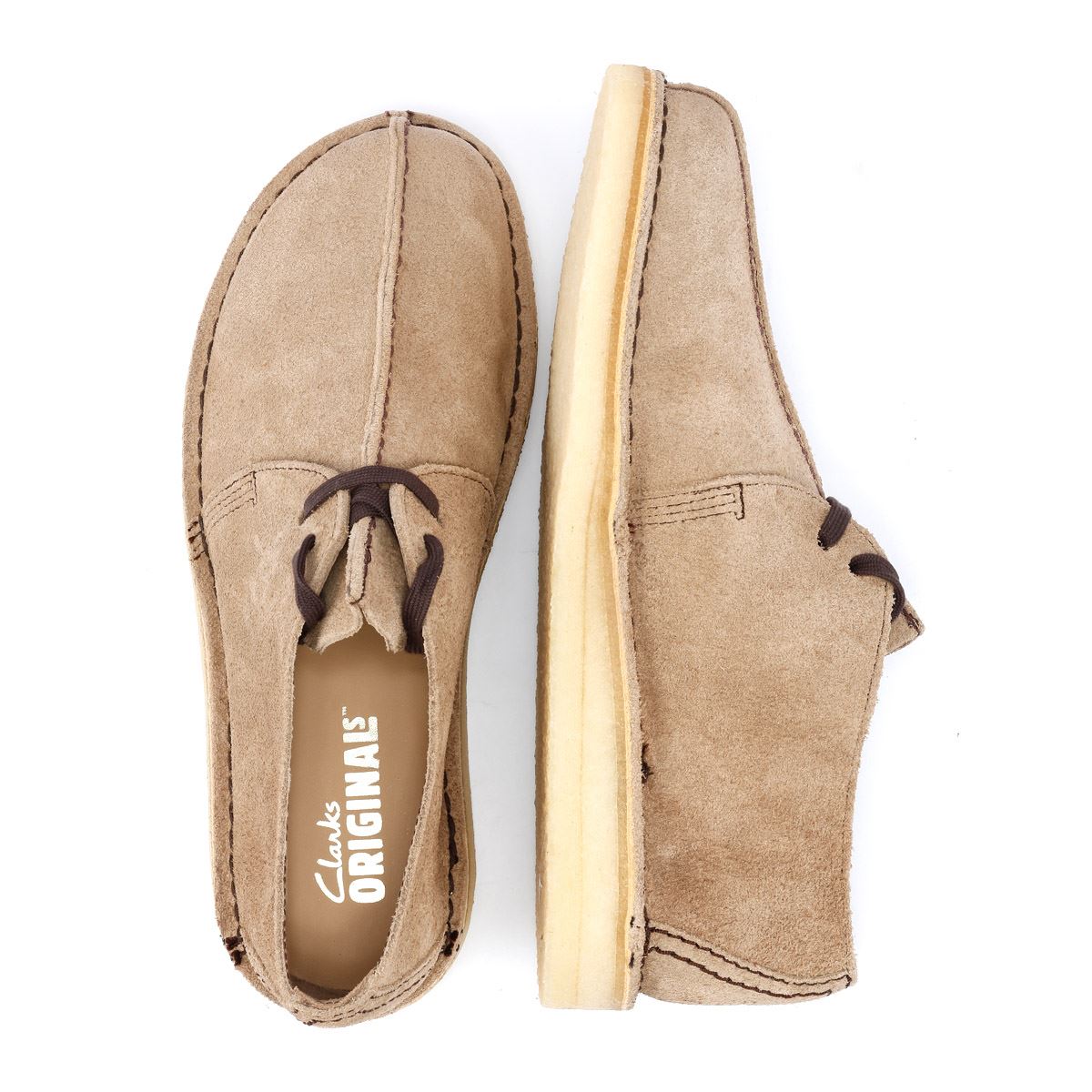Clarks Originals Desert Trek Wolf Suede Men's Shoes