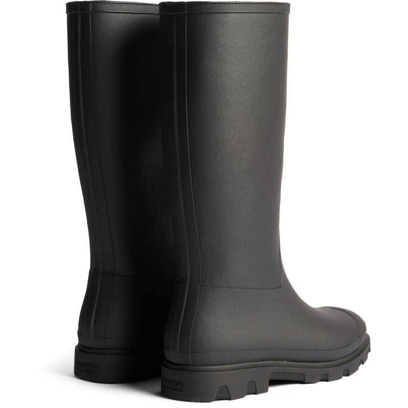 Hunter Downpour Tall Insulated Boot Rubber Women's Black Wellington Boots