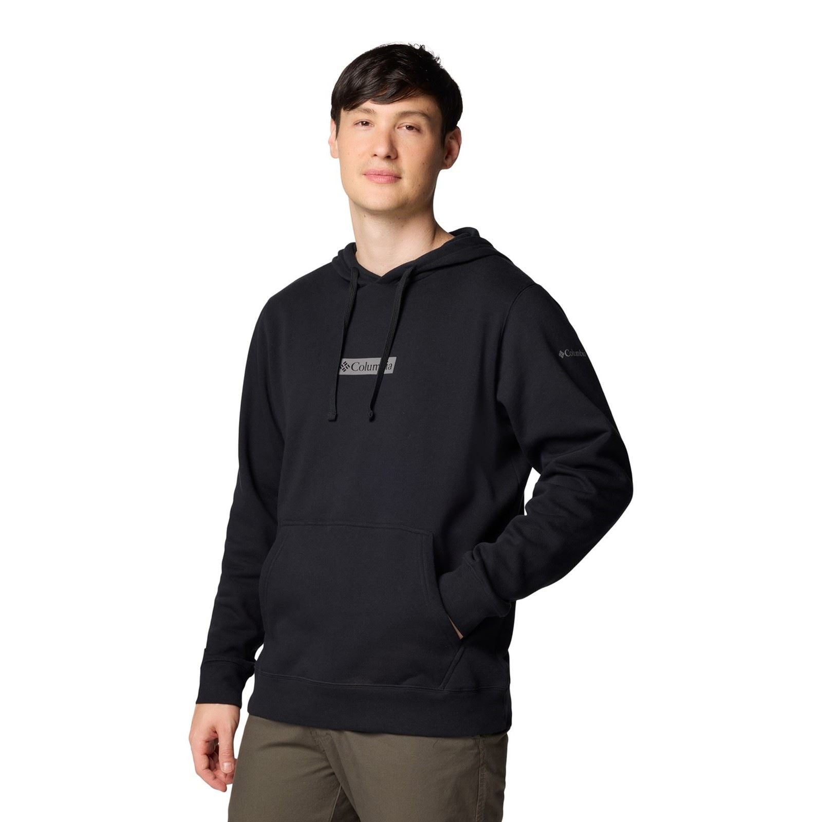 Columbia Columbia Trek Cotton Men's Black Hooded Sweatshirt