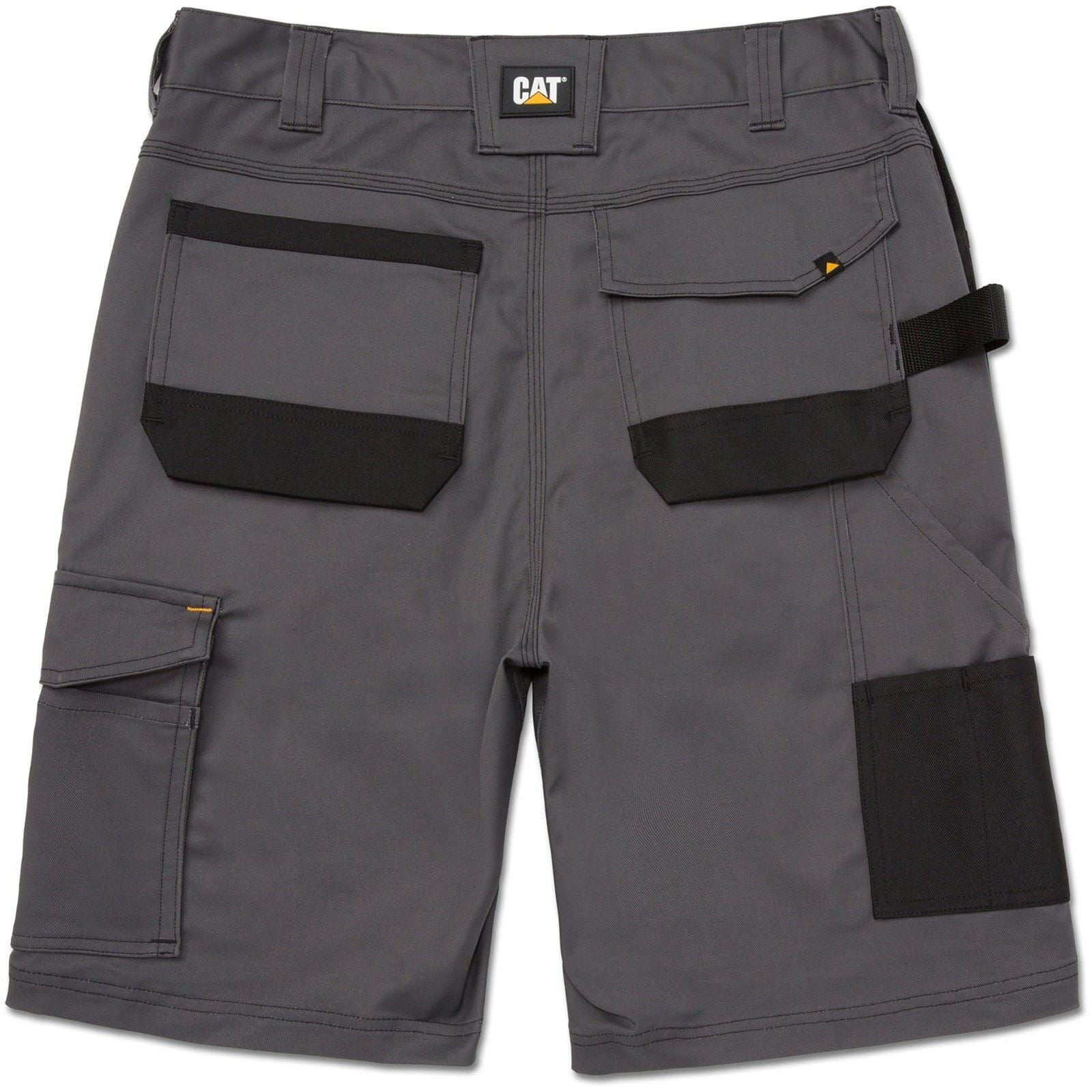 Caterpillar Essential Stretch Holster Polyester Men's Grey Work Shorts