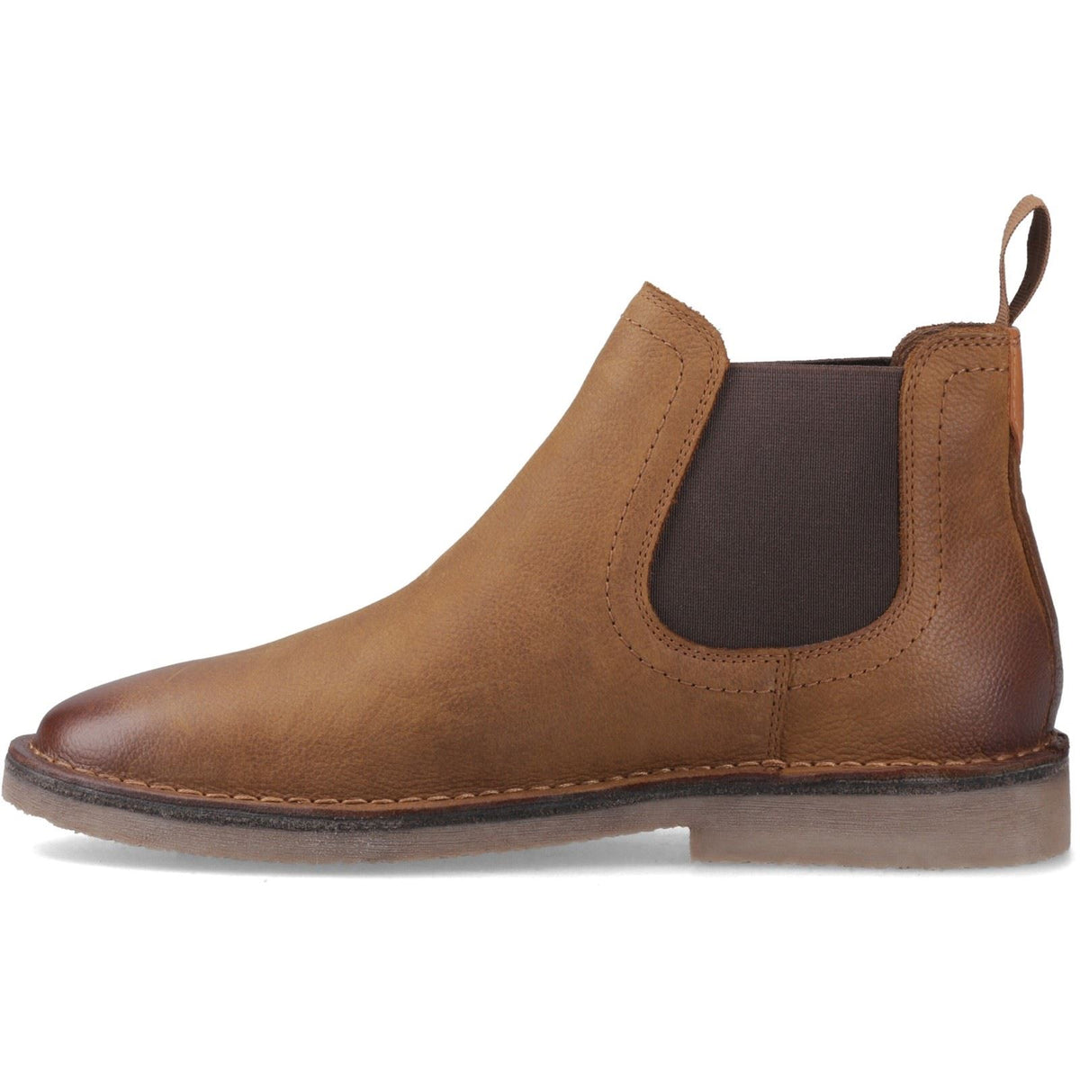 Hush Puppies Shaun Leather Men's Tobacco Boots