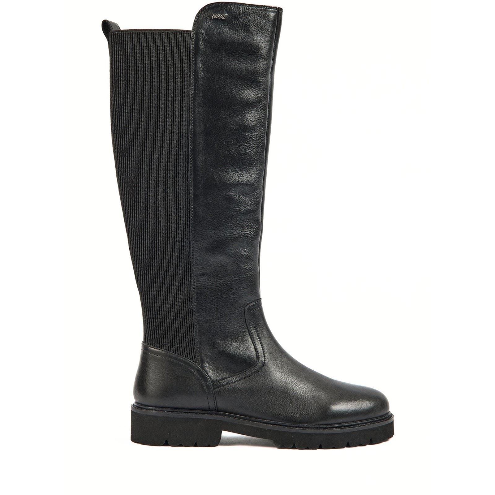 Pod Hannah Leather/Textile Women's Black Boots