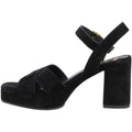 Hush Puppies Ophelia Suede Women's Black Sandals