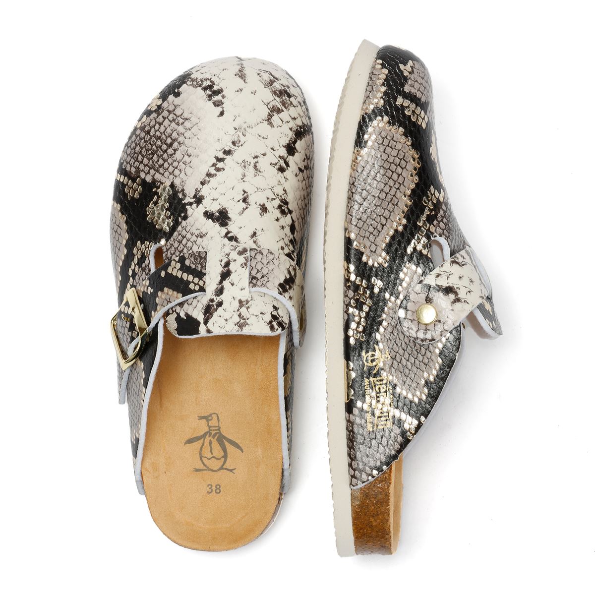 Penguin Poppy Women's Snake Mules