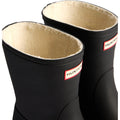 Hunter Downpour Short Insulated Boot Rubber Women's Black Wellington Boots