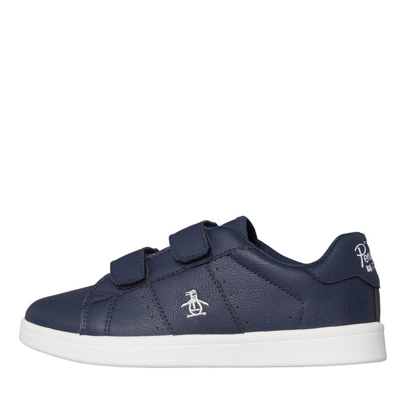Penguin Junior Marble Navy Trainers