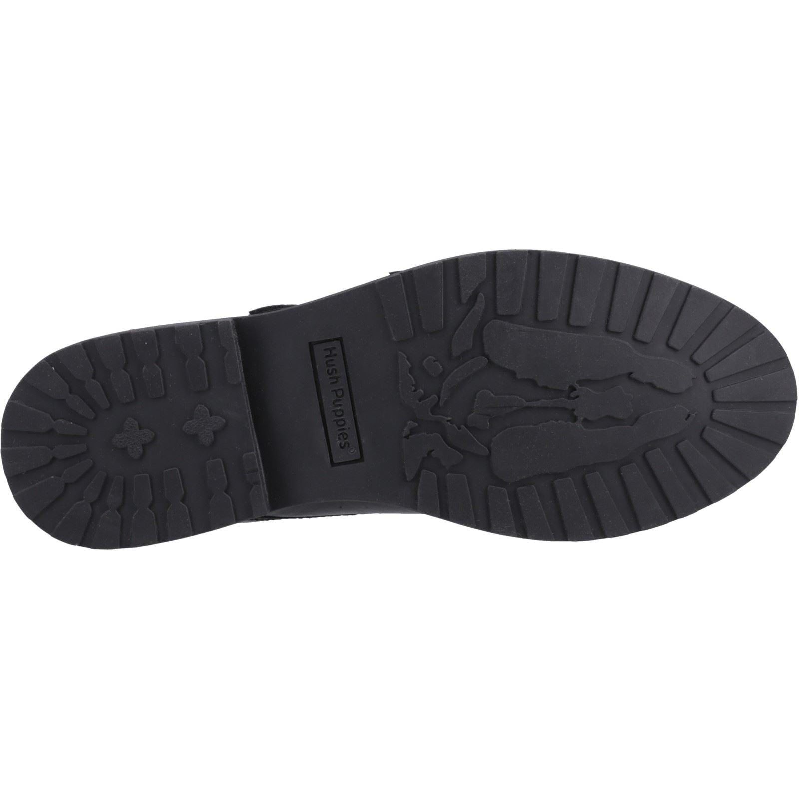 Hush Puppies Verity Leather Women's Black Shoes