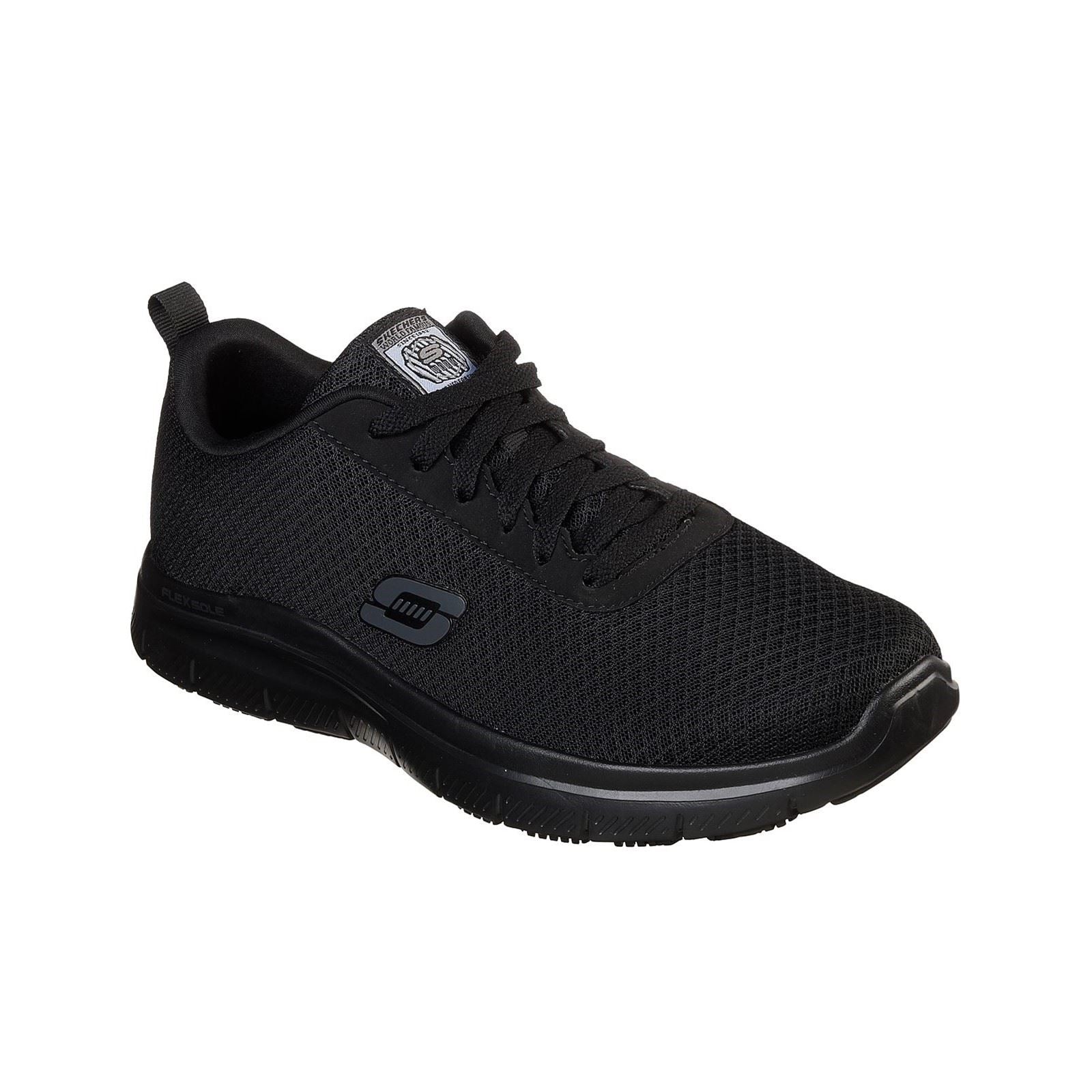Skechers Workwear Flex Advantage - Bendon Sr Polyester Men's Black Safety Trainers