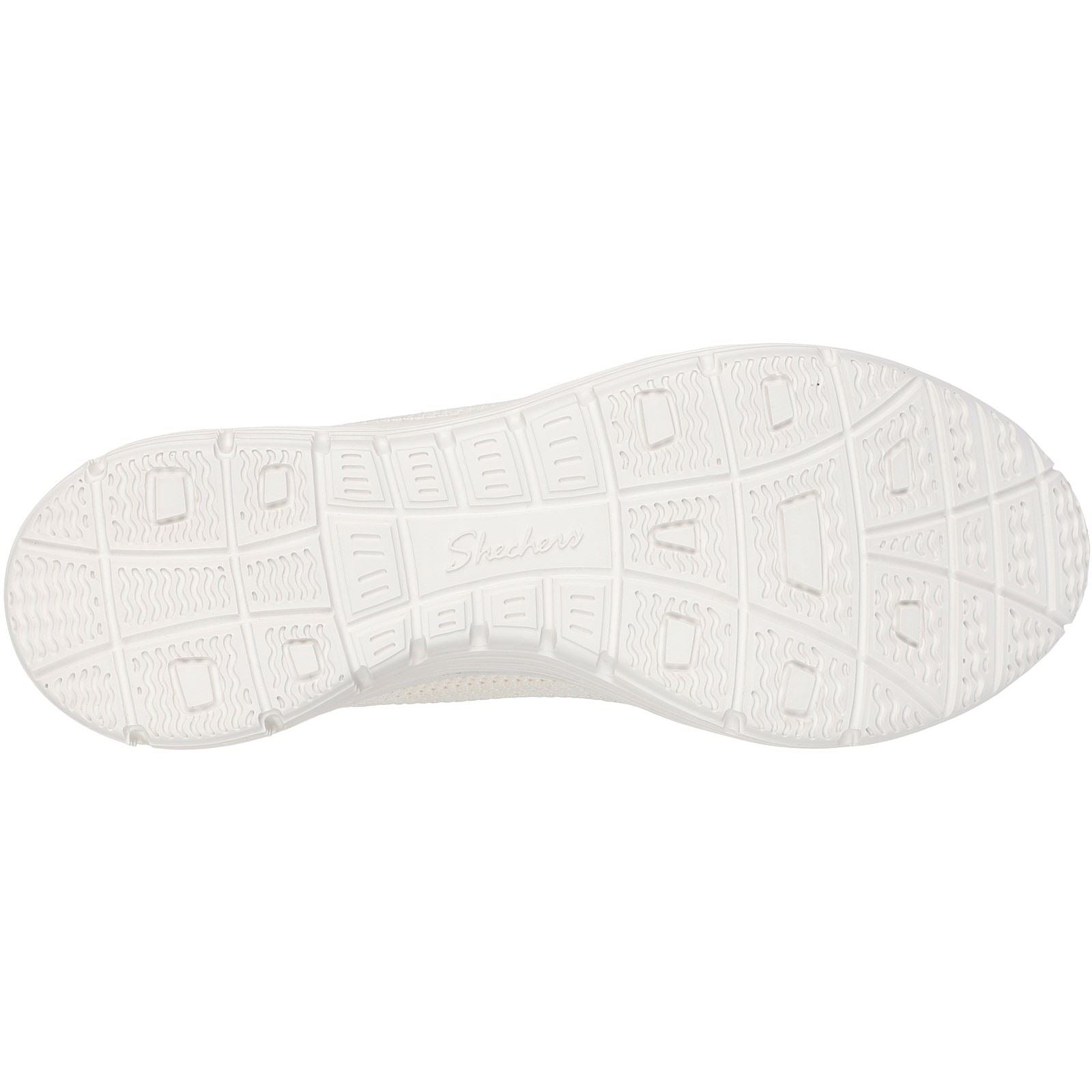 Skechers Seager Believe It Textile Women's Off White Trainers