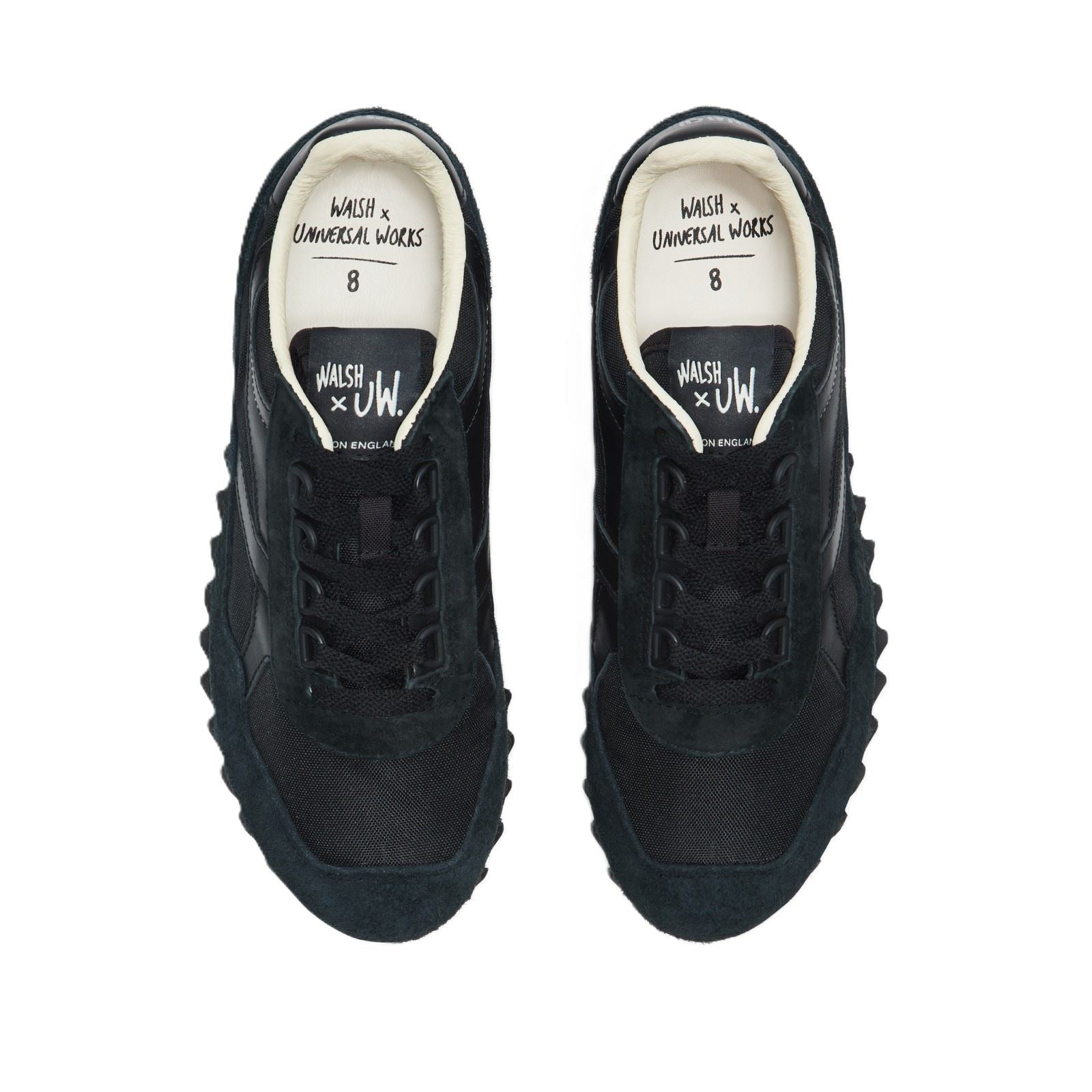 Walsh Ensign Black Trainers
