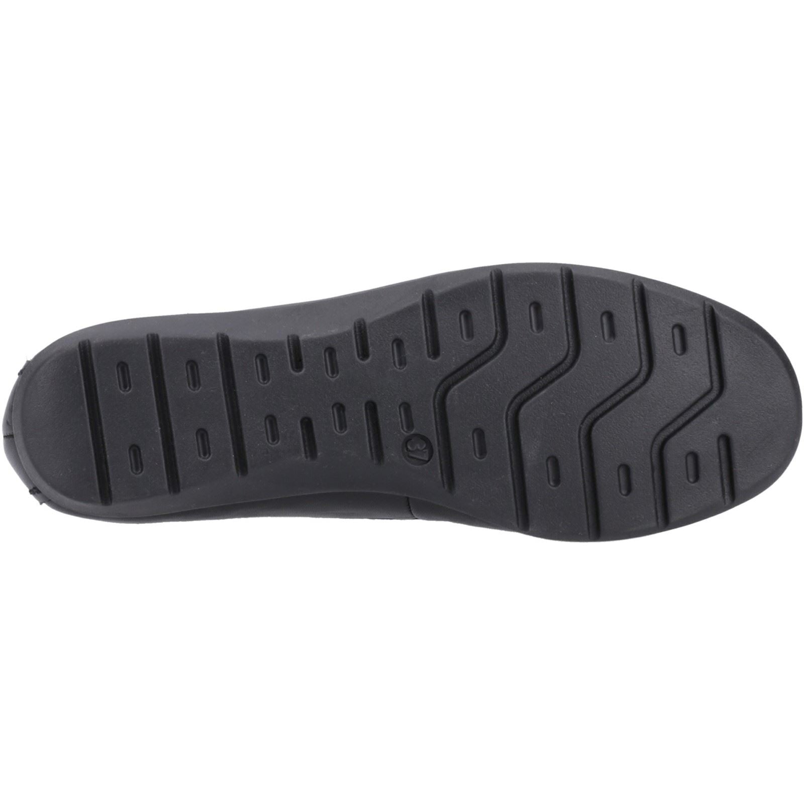 Hush Puppies Shelby Leather Women's Black Loafers