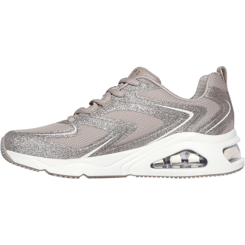 Skechers Tres-Air Uno Glit-Airy Women's Taupe Trainers