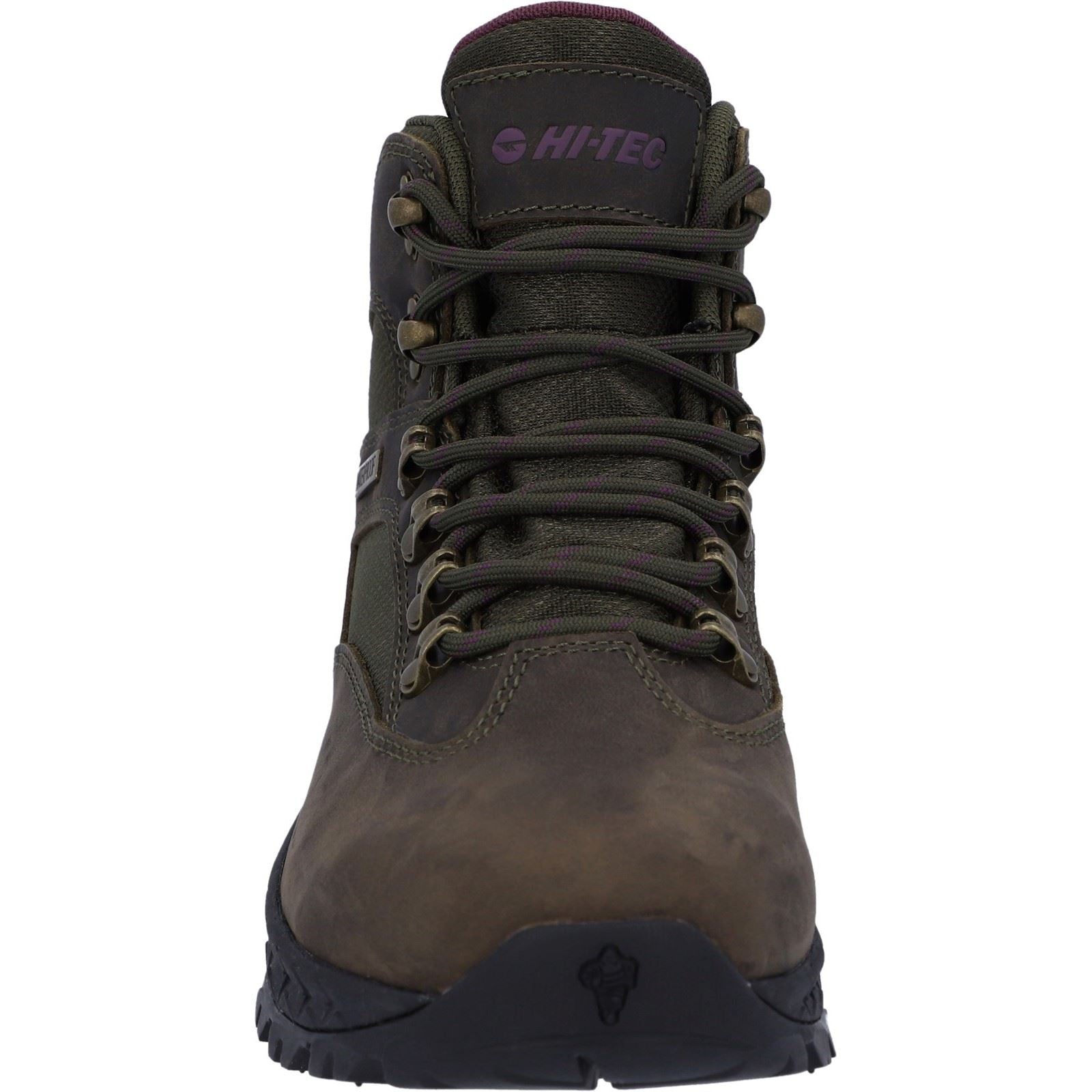 Hi-Tec Euro Trail Leather Women's Khaki Hiking Boots