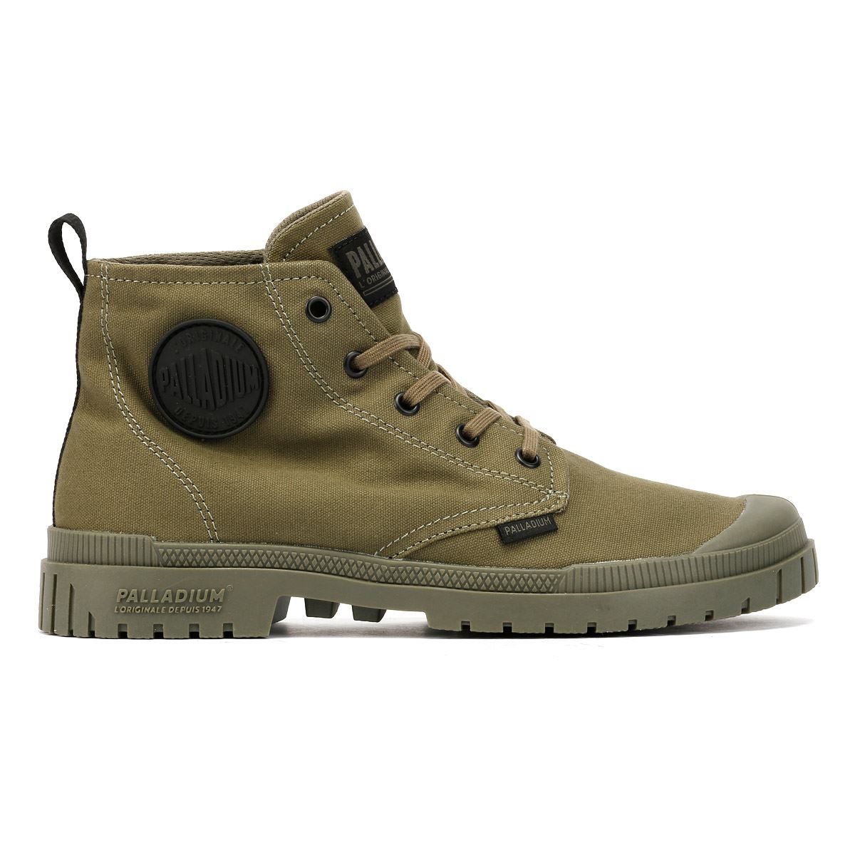 Palladium SP20 Hi CVS Canvas Olive Night Boots