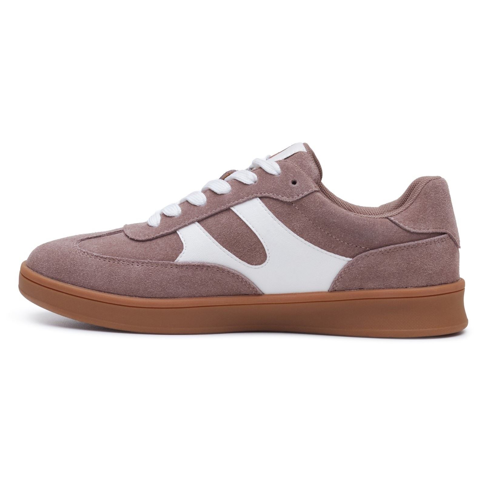 Hush Puppies Maura Suede Women's Stone Trainers