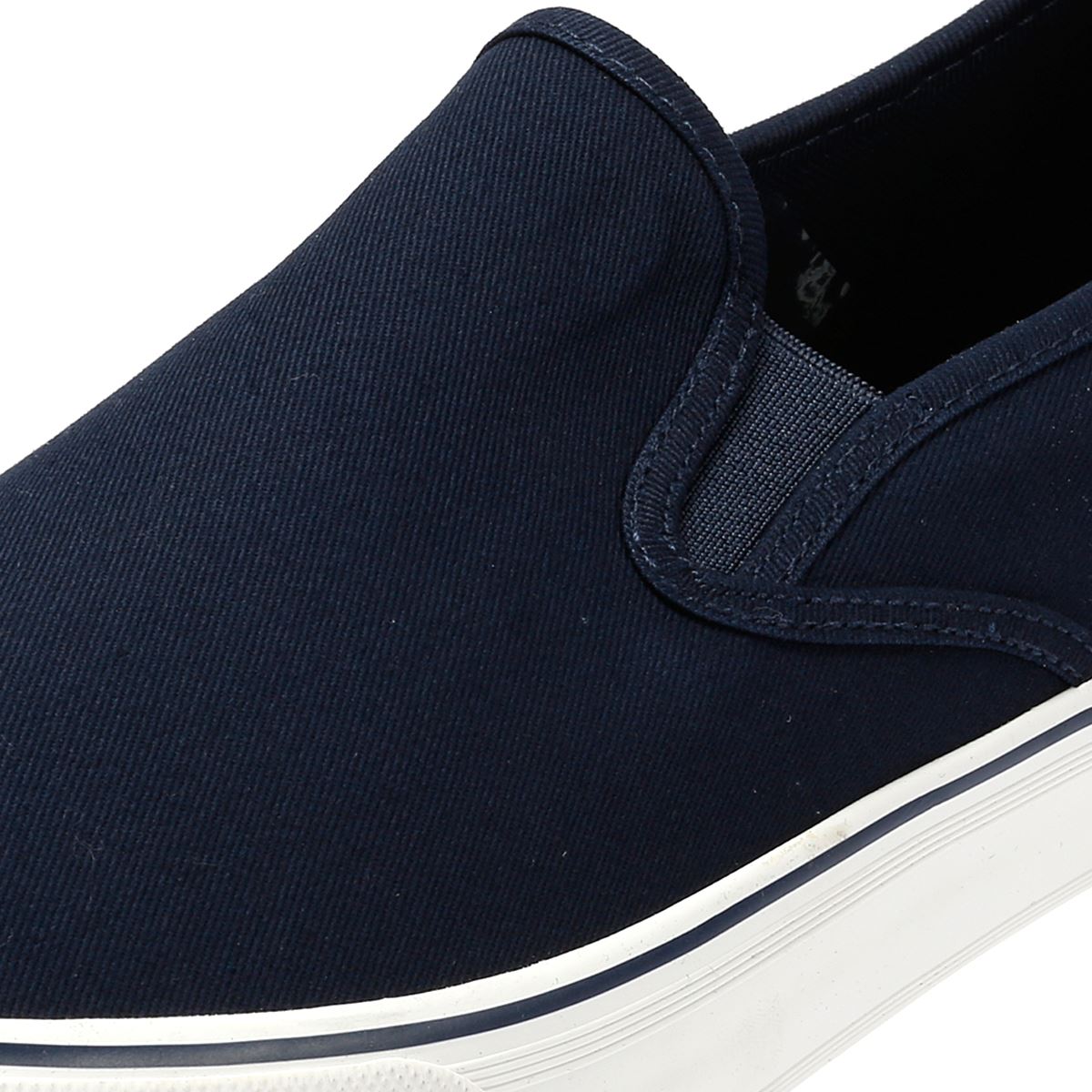 Bench Dalton Canvas Slip On Men's Navy Trainers