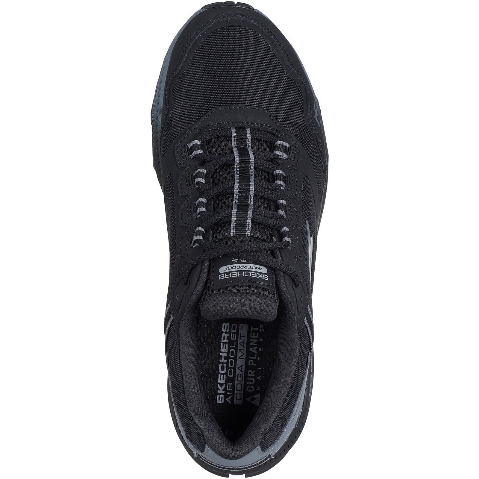 Skechers Performance Go Run Trail Altitude 2.0 Pine Ridge Leather Women's Black/Charcoal Hiking Boots