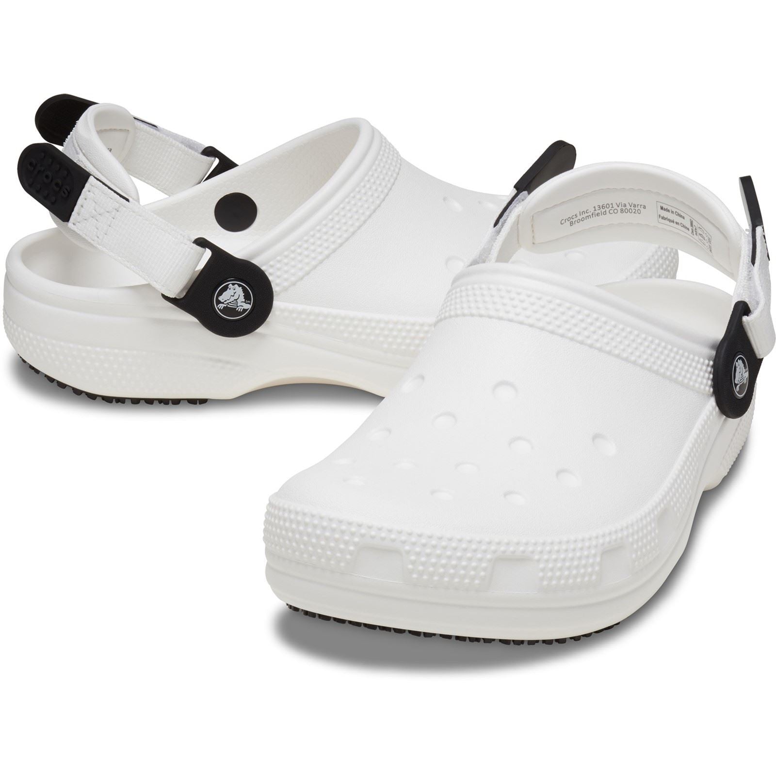 Crocs Classic Work Clog Thermoplastic White Clogs
