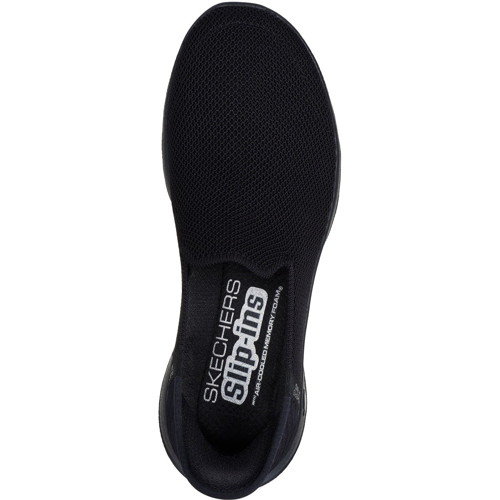 Skechers GO WALK Joy Vela Textile Women's Black Trainers