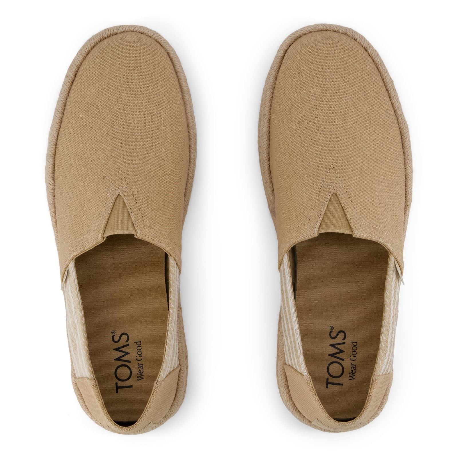 TOMS Alpargata Rope 2.0 Shoe Cotton Men's Oatmeal Espadrilles