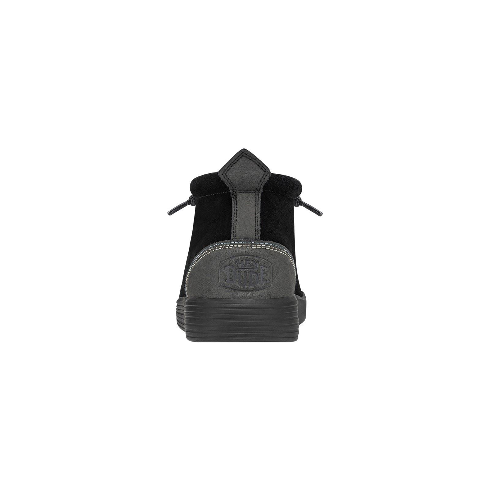 HEYDUDE Jo Suede Men's Jet Black Boots