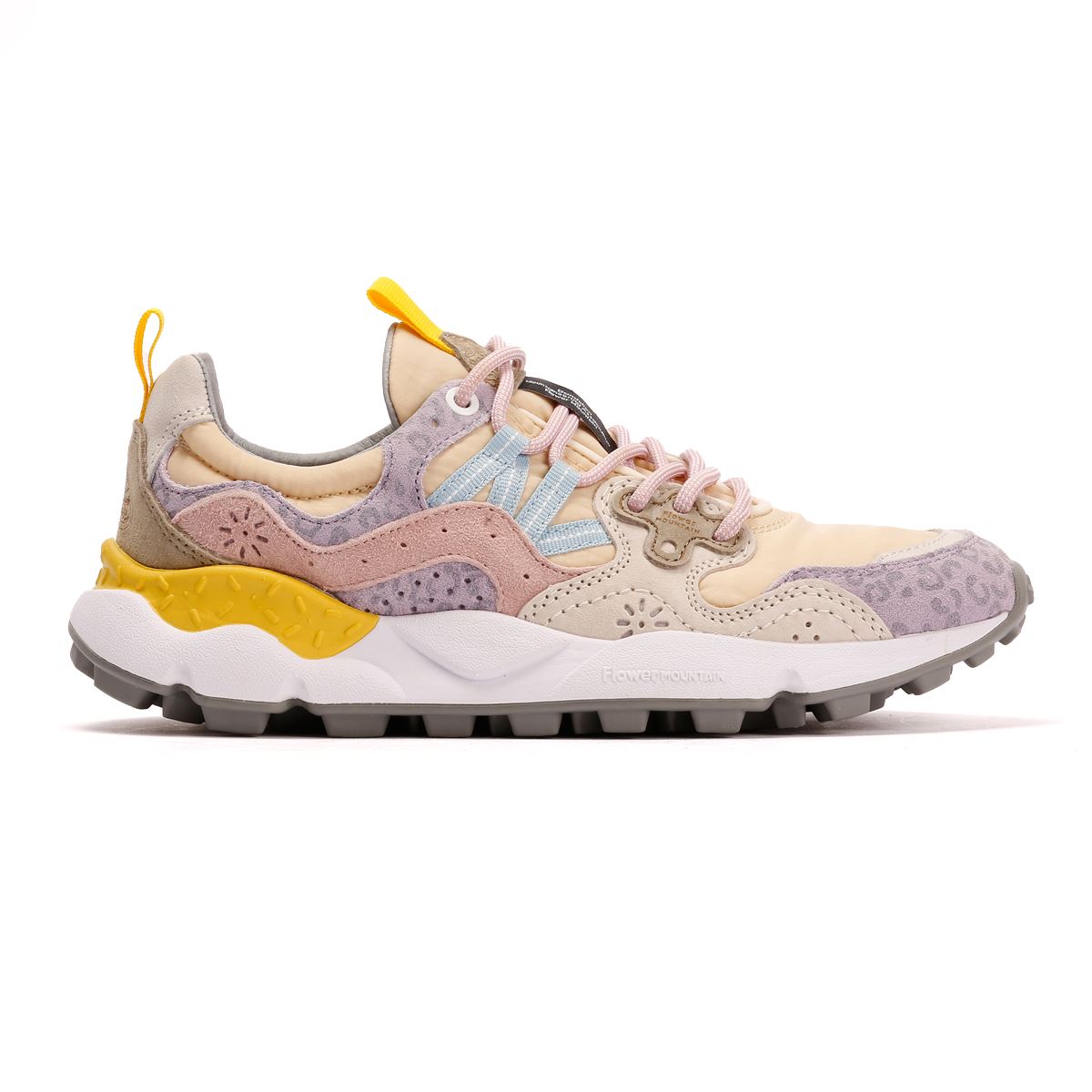 Flower Mountain Yamano 3 Women's Lilac/Blush/Cream Trainers