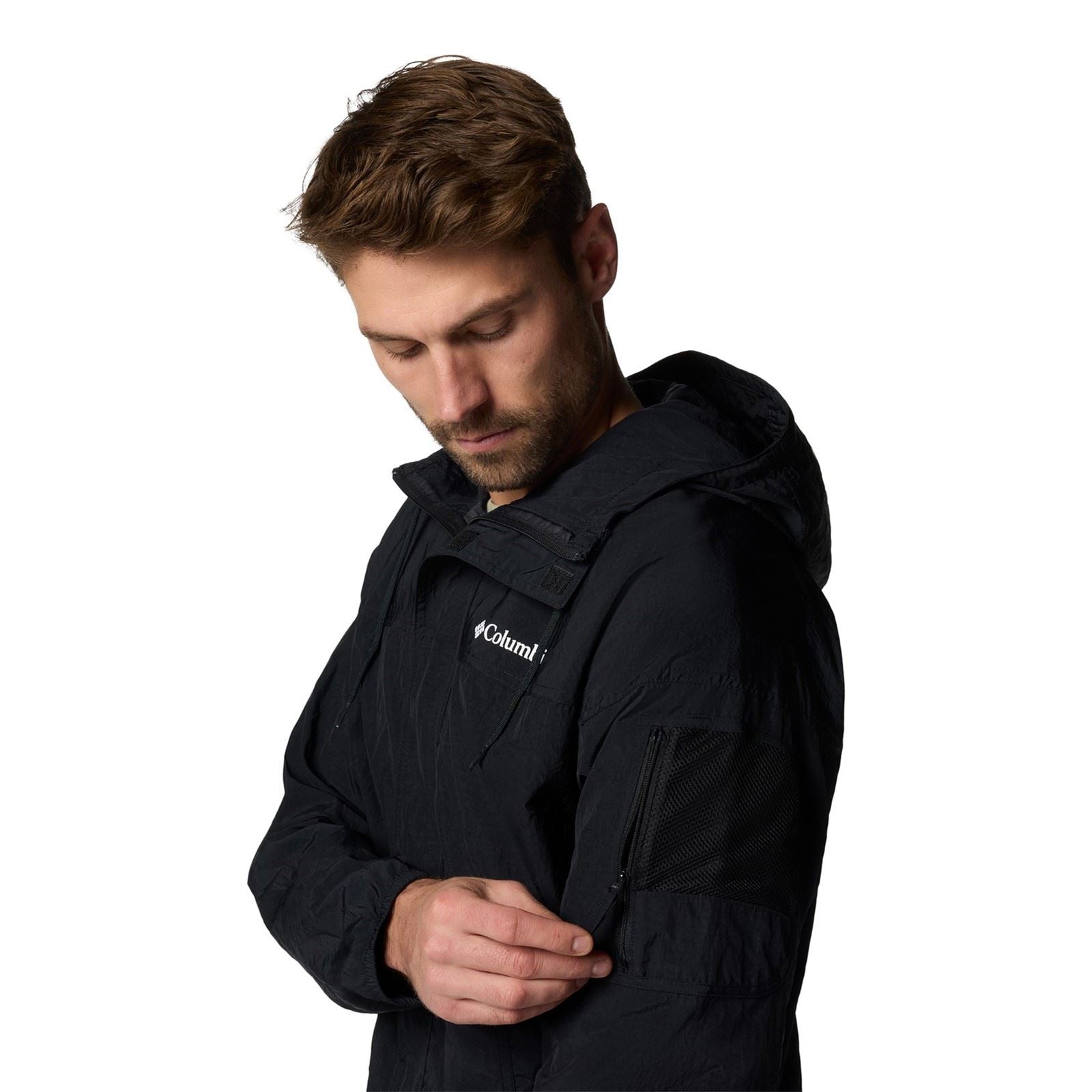 Columbia Challenger II Men's Black Windbreaker Jackets