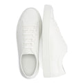 JAK Royal Leather Men's White Trainers